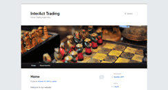 Desktop Screenshot of interacttrading.com
